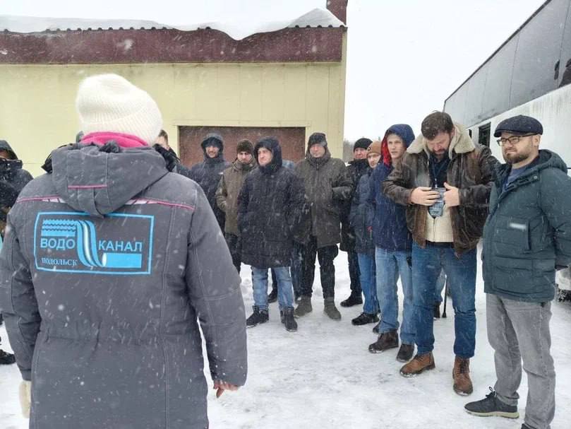 Ветераны СВО в рамках программы профессиональной переподготовки посетили Подольский водоканал Ветераны СВО в рамках программы профессиональной переподготовки посетили Подольский водоканал