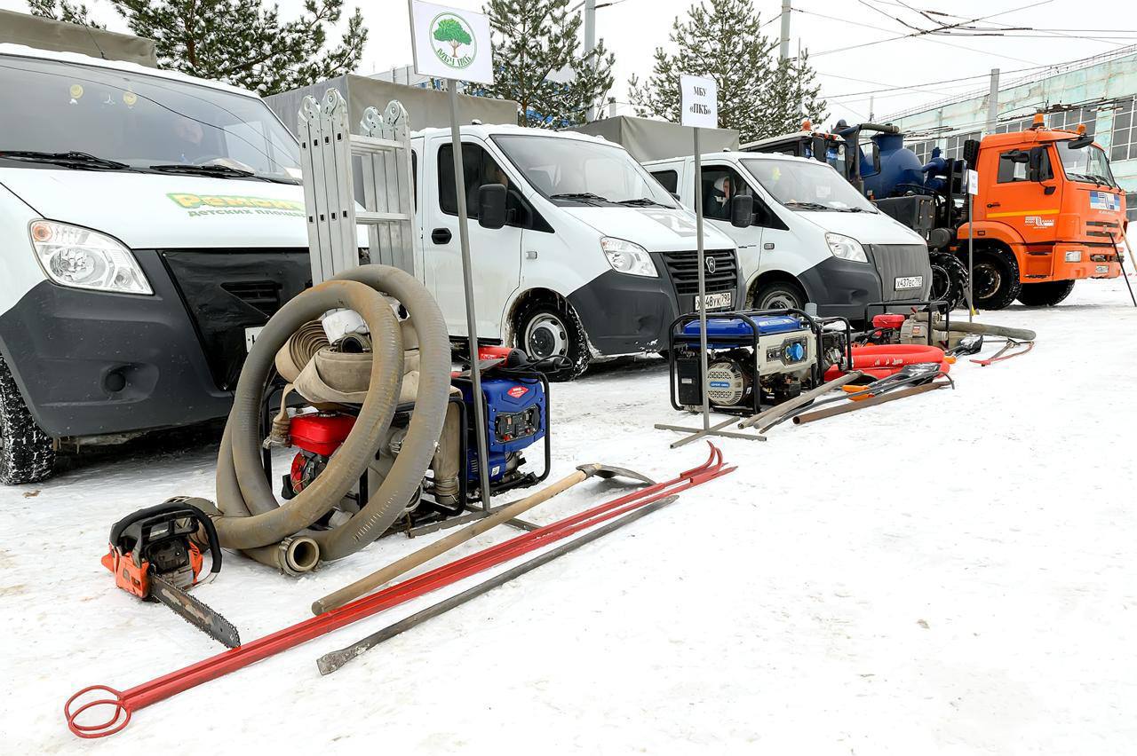 В Городском округе Подольск проверили готовность коммунальной и водооткачивающей техники к возможным паводкам В Городском округе Подольск проверили готовность коммунальной и водооткачивающей техники к возможным паводкам