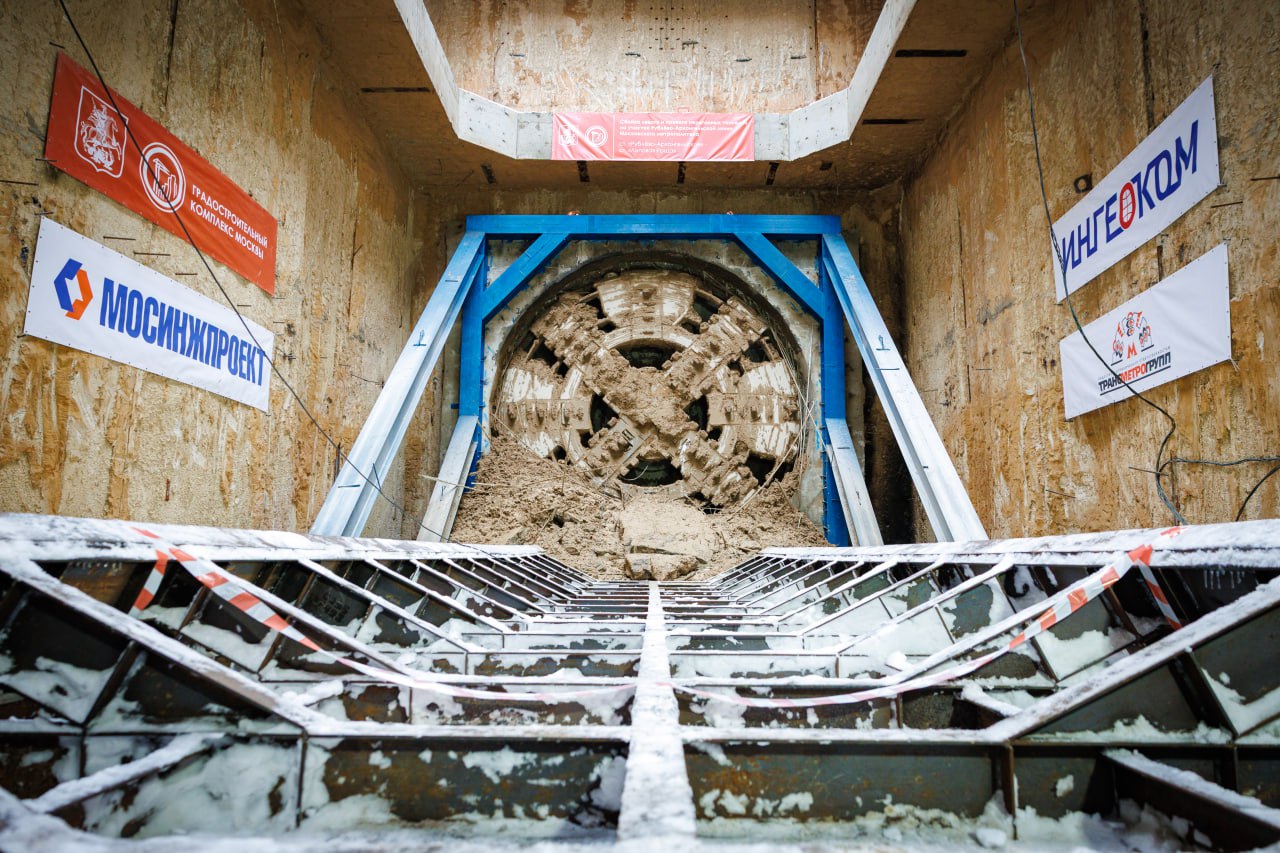 Андрей Воробьев: В Красногорске продолжается строительство станции метро «Липовая Роща»