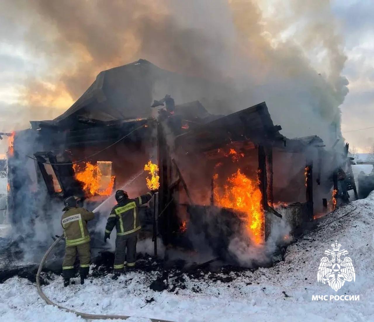 В Подмосковье на пожаре погиб годовалый ребенок