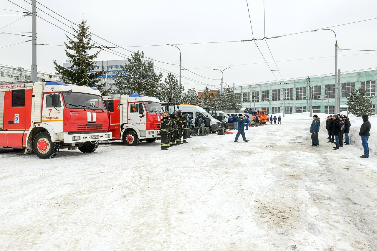 В Городском округе Подольск проверили готовность коммунальной и водооткачивающей техники к возможным паводкам В Городском округе Подольск проверили готовность коммунальной и водооткачивающей техники к возможным паводкам