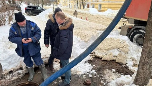 Алексей Малкин: Сегодня в мкр. Цемгигант на сетях холодного водоснабжения проводились ремонтно-восстановительные работы