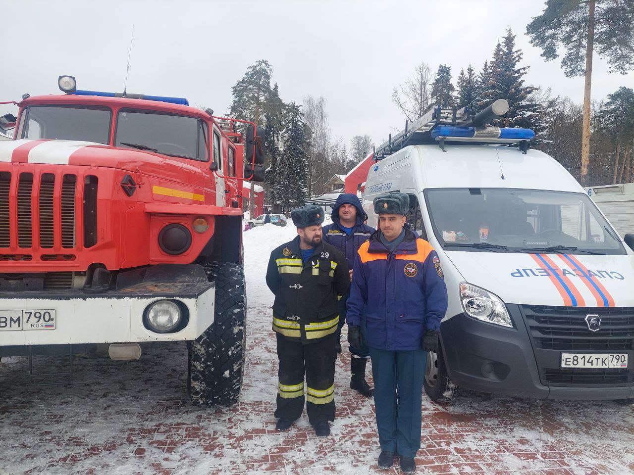 Готовность спецтехники к весеннему паводковому периоду проверили в Балашихе