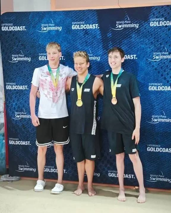 Домодедовский спортсмен из школы олимпийского резерва «Олимп» Никита Хлыстов завоевал серебро на Кубке мира по паралимпийскому плаванию в Австралии!