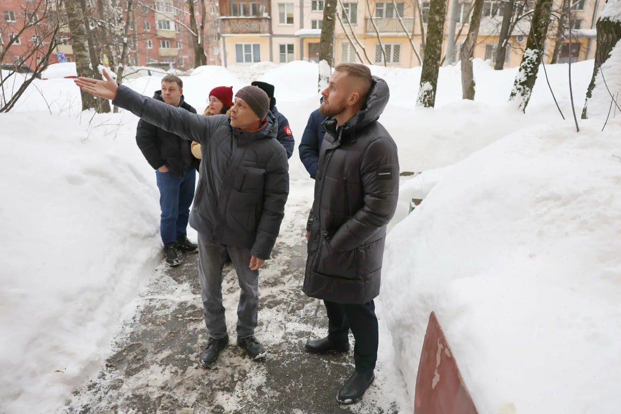 В Мытищах прошел очередной обход территорий В Мытищах прошел очередной обход территорий