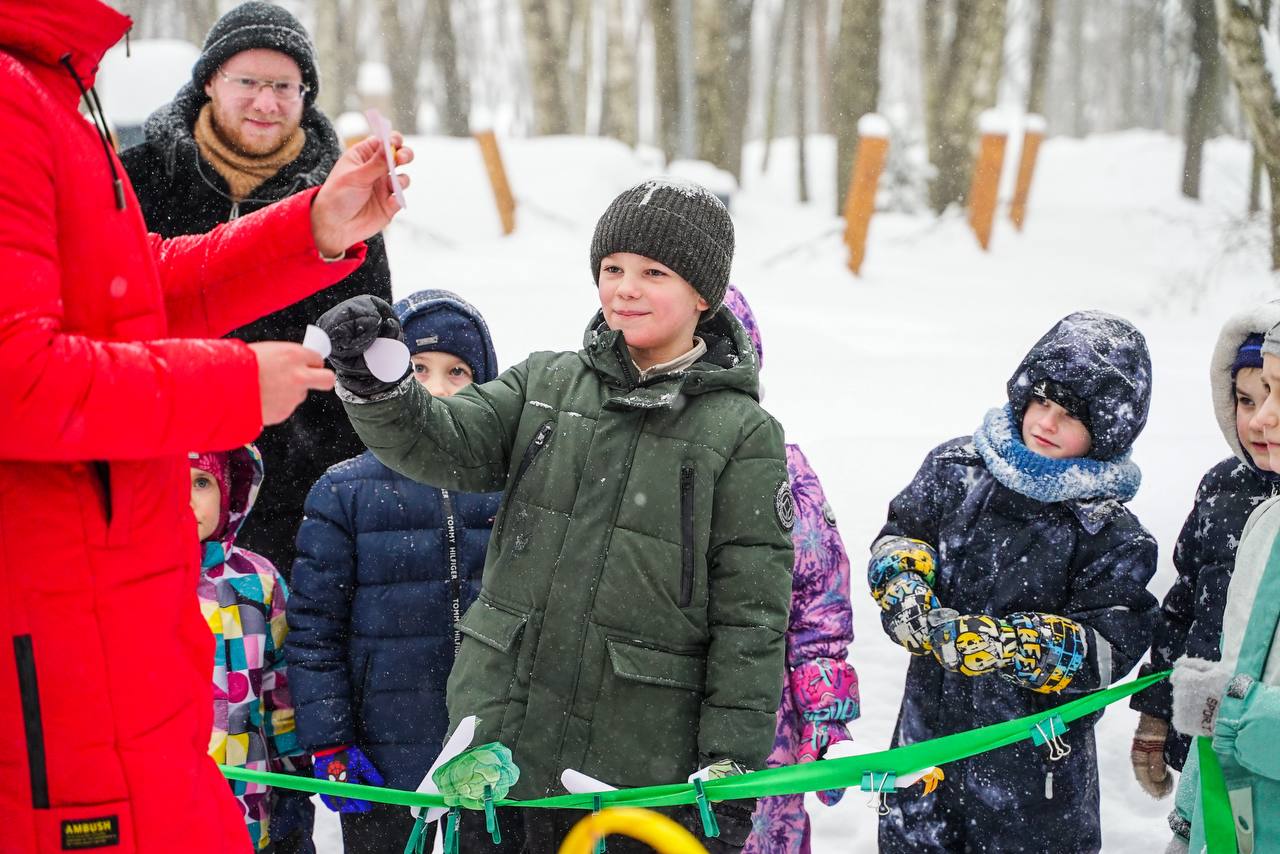 Эко-программа в Химках раскрыла тайны зимнего парка Толстого Эко-программа в Химках раскрыла тайны зимнего парка Толстого