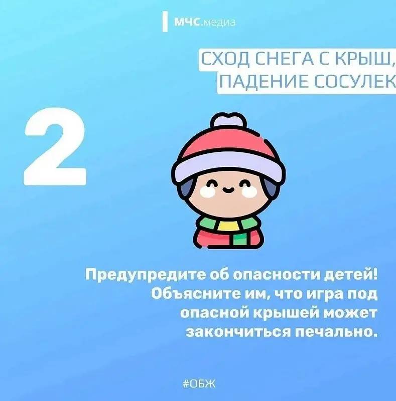 Падающий снег и лёд с крыш - это реальная угроза Падающий снег и лёд с крыш - это реальная угроза