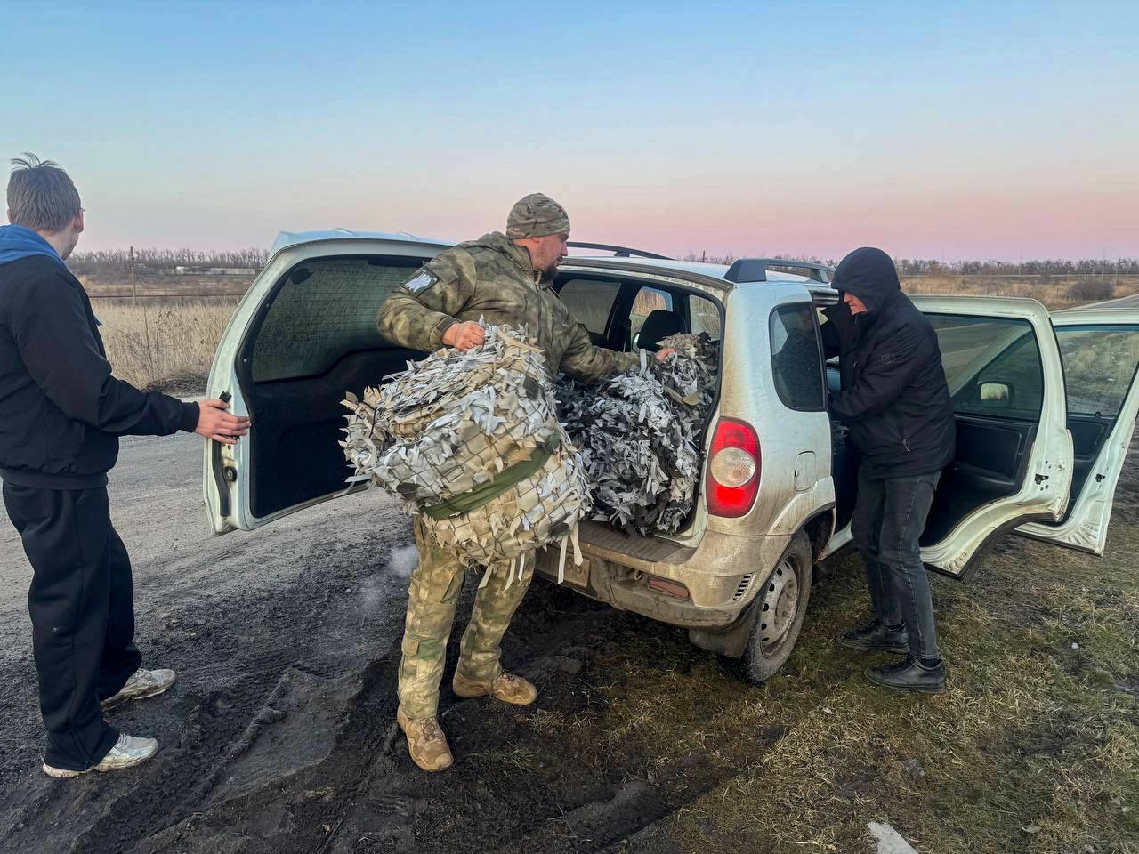 Юлия Купецкая: Гуманитарная помощь доставлена на передовую! Юлия Купецкая: Гуманитарная помощь доставлена на передовую!