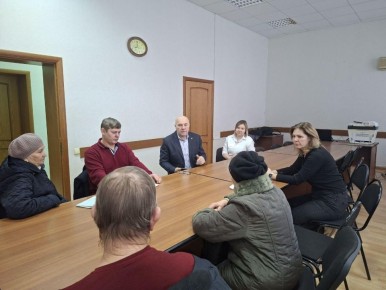 В Красноармейске прошла встреча с жителями, отключенными от газа