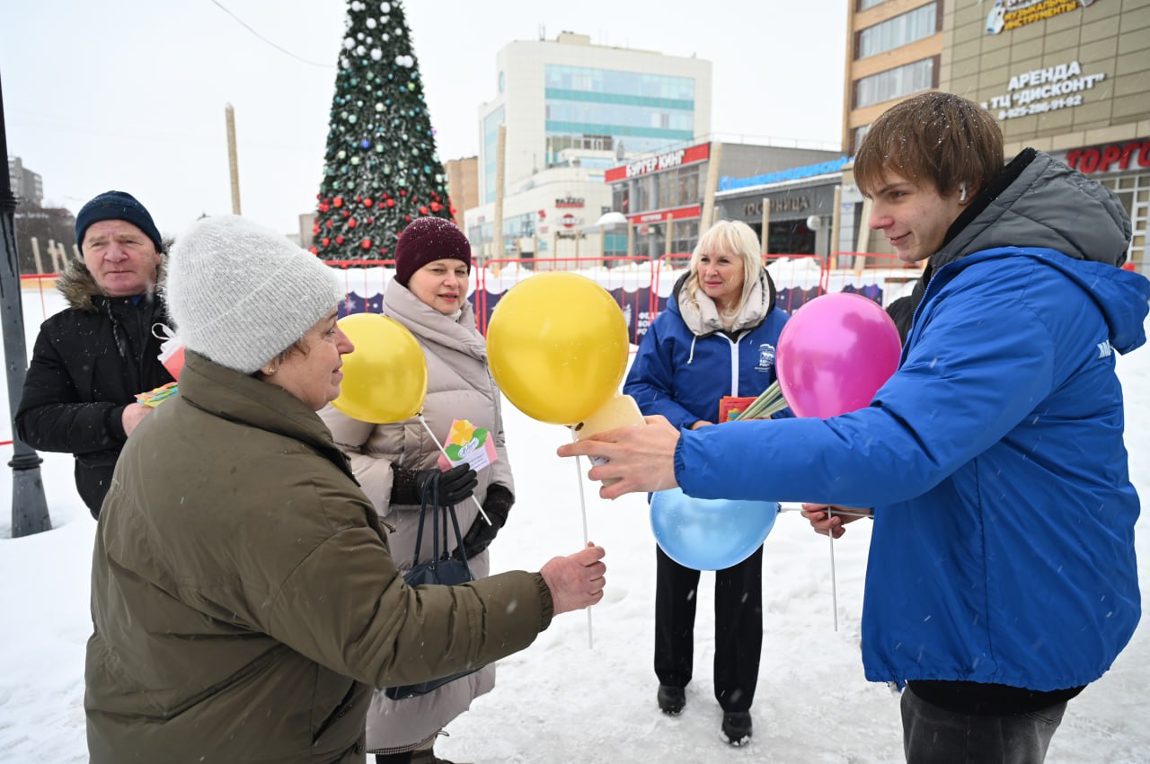 В преддверии 8 Марта в Городском округе провели марафон поздравлений В преддверии 8 Марта в Городском округе провели марафон поздравлений