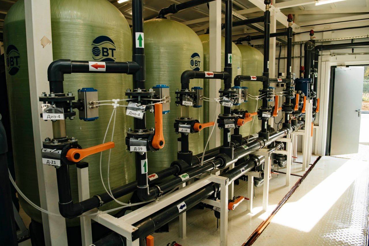 В селе Левково завершены работы по реконструкции ВЗУ № 42 В селе Левково завершены работы по реконструкции ВЗУ № 42