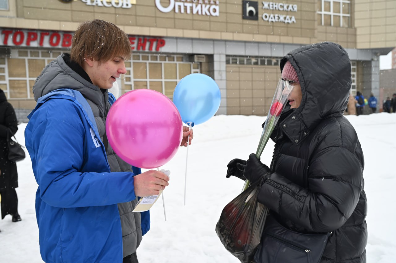 В преддверии 8 Марта в Городском округе провели марафон поздравлений В преддверии 8 Марта в Городском округе провели марафон поздравлений
