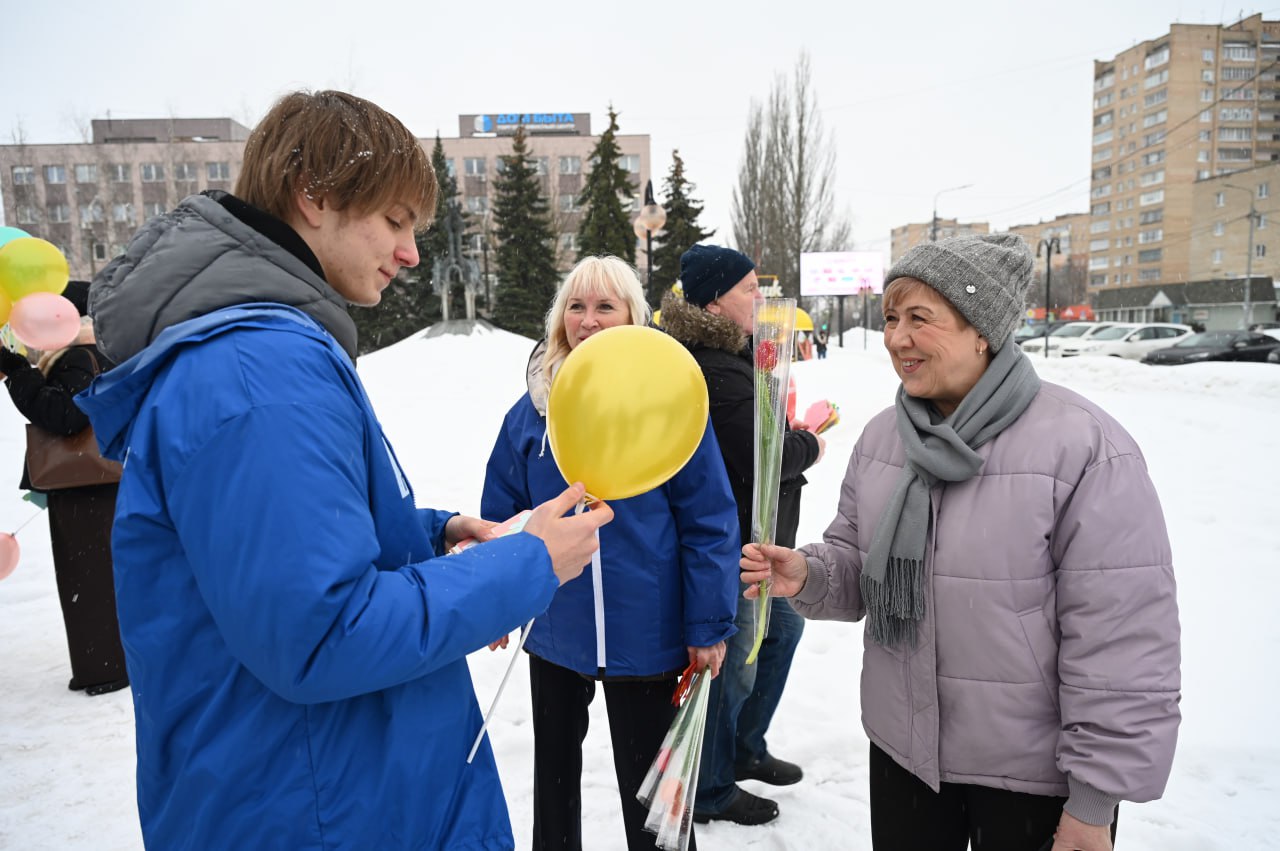 В преддверии 8 Марта в Городском округе провели марафон поздравлений В преддверии 8 Марта в Городском округе провели марафон поздравлений