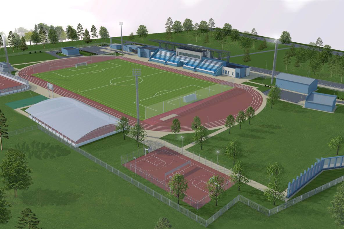 Снежная зима внесла коррективы в ход работ по реконструкции стадиона «Русич» в городе Ликино-Дулево Снежная зима внесла коррективы в ход работ по реконструкции стадиона «Русич» в городе Ликино-Дулево