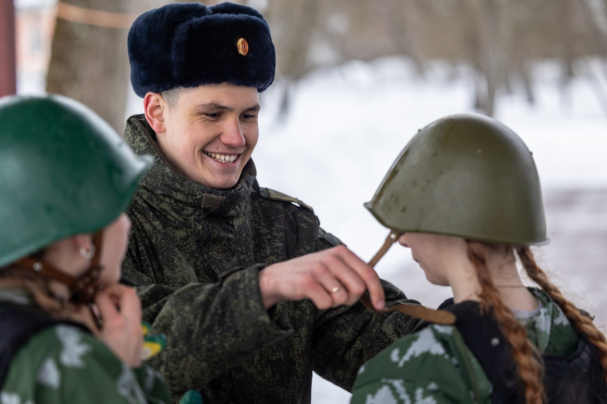 Сразу две военно-патриотические игры «Путь воина» и «Маруся» состоялись сегодня в Городском парке культуры и отдыха м.о. Чехов Сразу две военно-патриотические игры «Путь воина» и «Маруся» состоялись сегодня в Городском парке культуры и отдыха м.о. Чехов