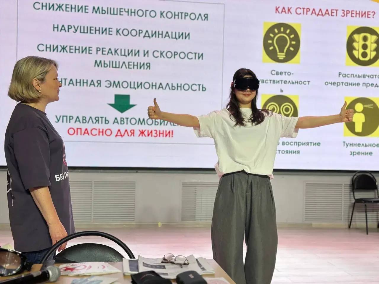 Продолжаем совместную работу с нашими партнерами РОО СБДД по формированию культуры безопасного вождения среди молодежи