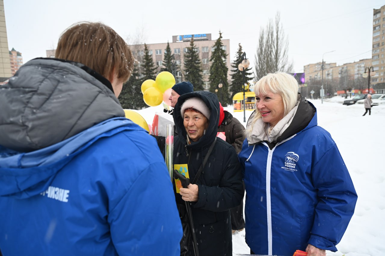 В преддверии 8 Марта в Городском округе провели марафон поздравлений В преддверии 8 Марта в Городском округе провели марафон поздравлений