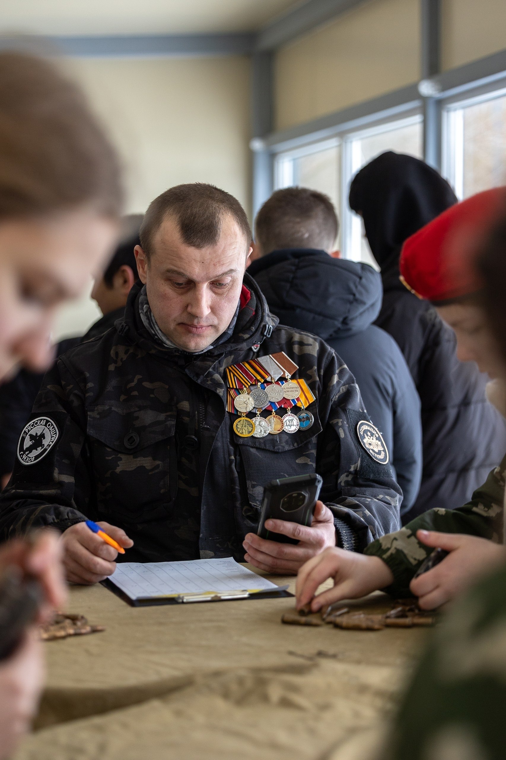 Сразу две военно-патриотические игры «Путь воина» и «Маруся» состоялись сегодня в Городском парке культуры и отдыха м.о. Чехов Сразу две военно-патриотические игры «Путь воина» и «Маруся» состоялись сегодня в Городском парке культуры и отдыха м.о. Чехов