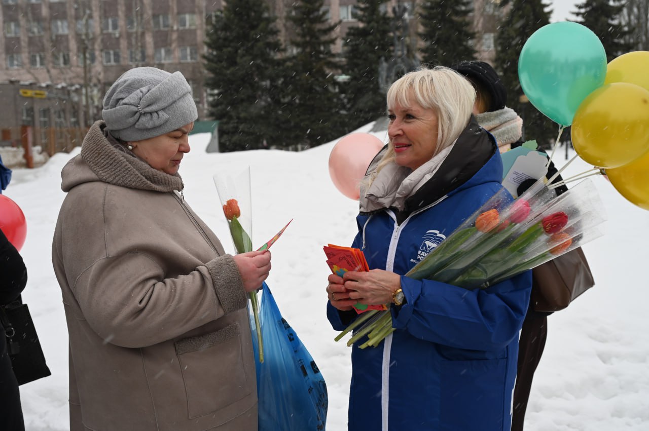 В преддверии 8 Марта в Городском округе провели марафон поздравлений В преддверии 8 Марта в Городском округе провели марафон поздравлений