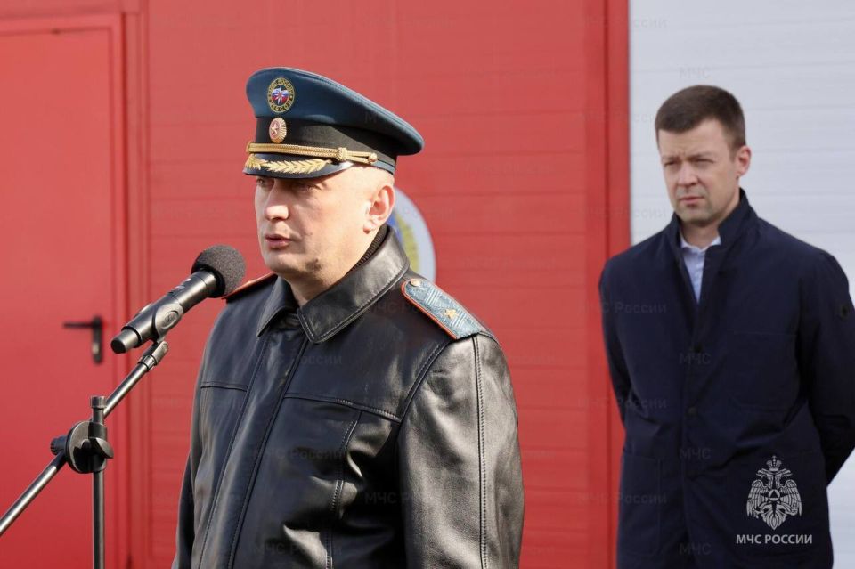 Новое здание 202 ПСЧ ГКУ МО «Мособлпожспас» открыли в подмосковной Балашихе