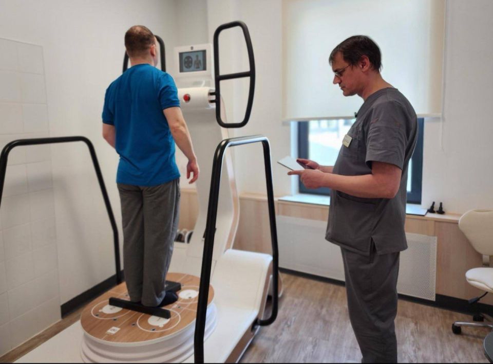 Медицинский кабинет центра Мещерякова пополнился уникальным комплексом для реабилитации