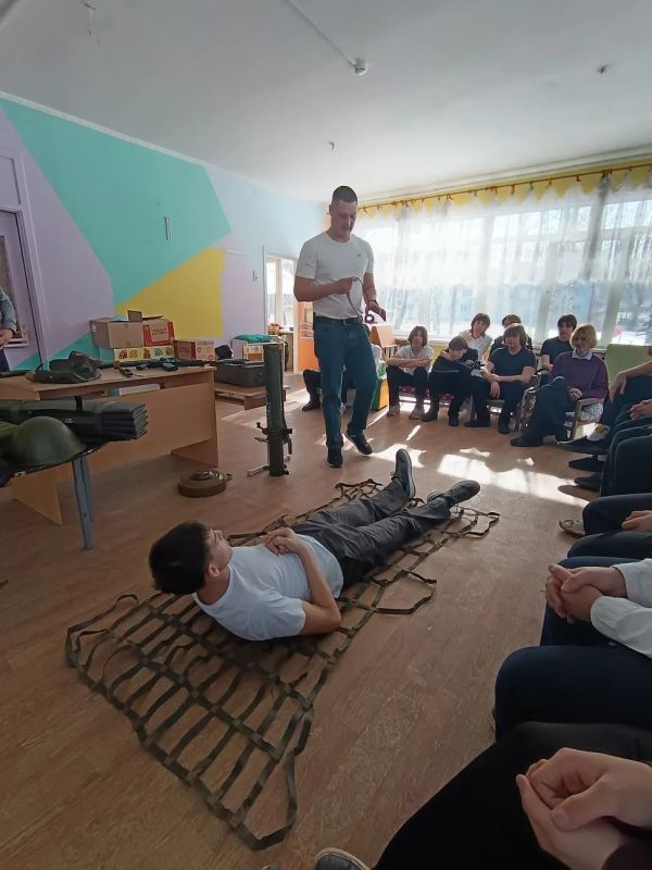 Ветераны СВО провели «Урок мужества» для кадетов Люберец