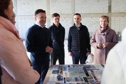 Андрей Воробьев: В ЖК «Новые Островцы» в Люберцах строим школу на 1100 мест