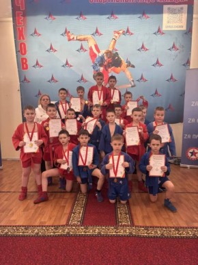 Воспитанники спортивной школы «Протвино» завоевали первое общекомандное место на открытом турнире по самбо в Чехове