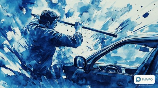 Развод превратился в кошмар: муж-тиран караулит россиянку и громит ее авто