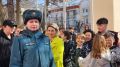 В Серпухове школьники отработали эвакуацию