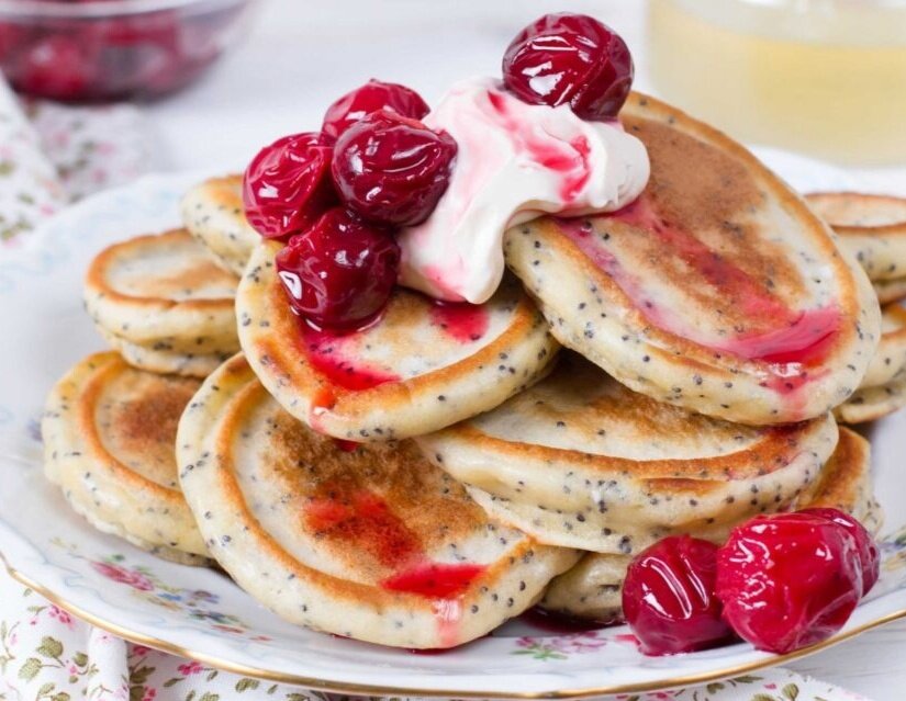 Нежные оладьи с маком: вкус детства на вашей кухне