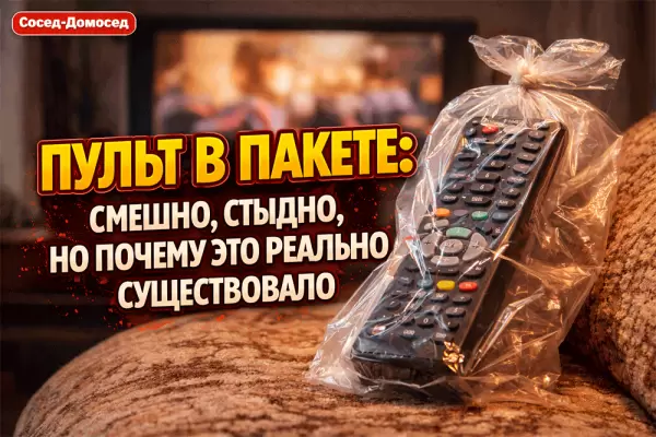 Пульт в пакете: почему этот странный артефакт стал символом эпохи