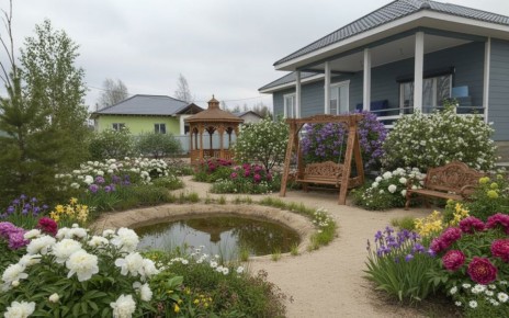 Как нейросеть LandComp воплощает российскую природу в стиле сада