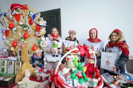 В Подольске у храма Воскресения Христова прошла традиционная пасхальная благотворительная ярмарка