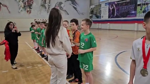 Протвинская команда стала серебряным призером чемпионата Московской области по гандболу среди юношей до 13 лет