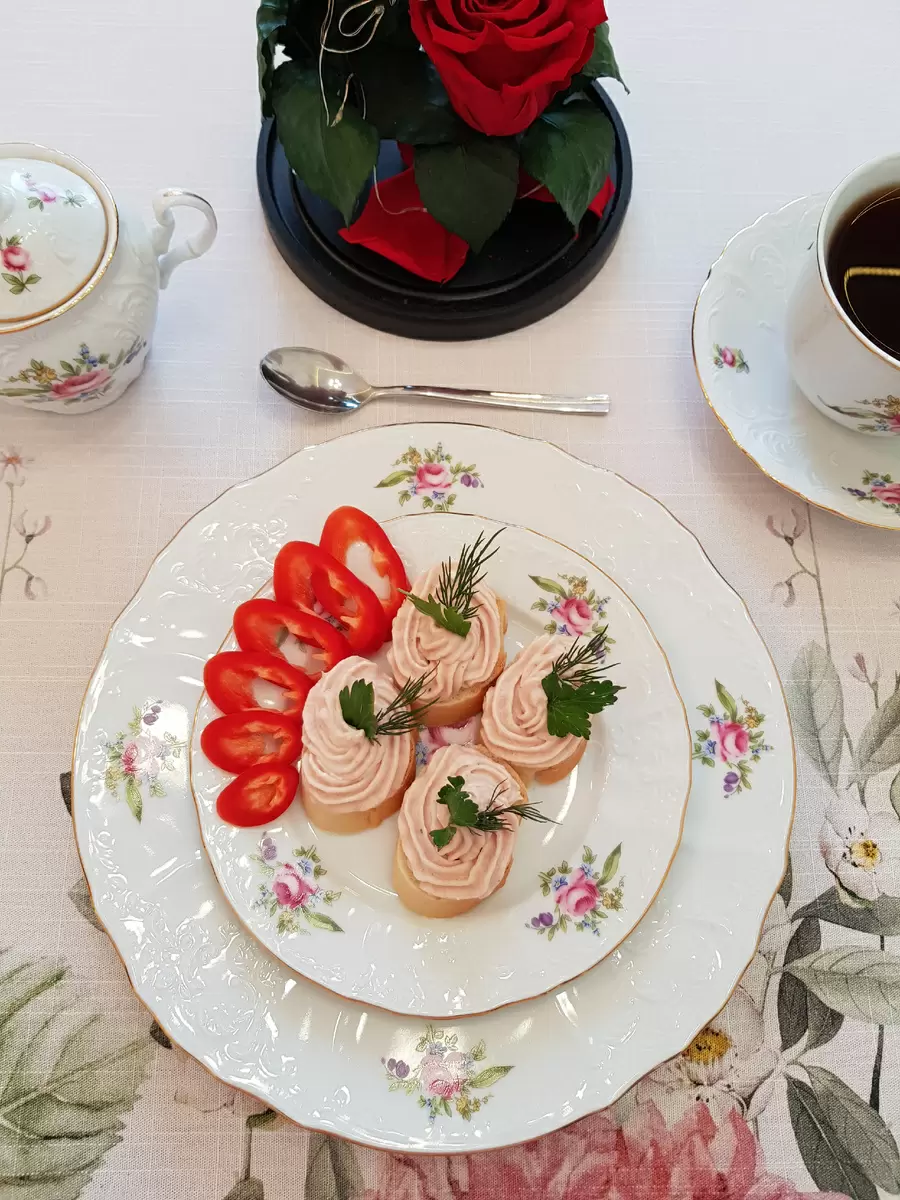 Паштет из тунца и творожного сыра