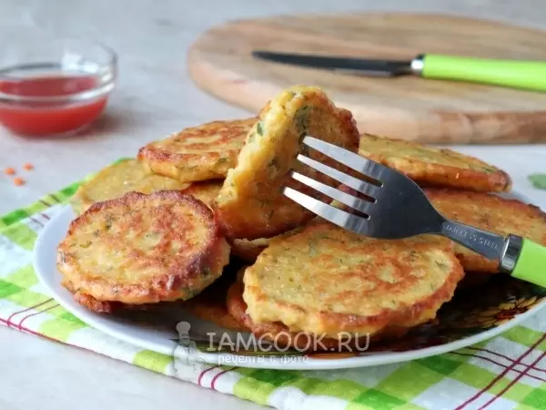 Нежные оладьи из чечевицы: просто, быстро и вкусно