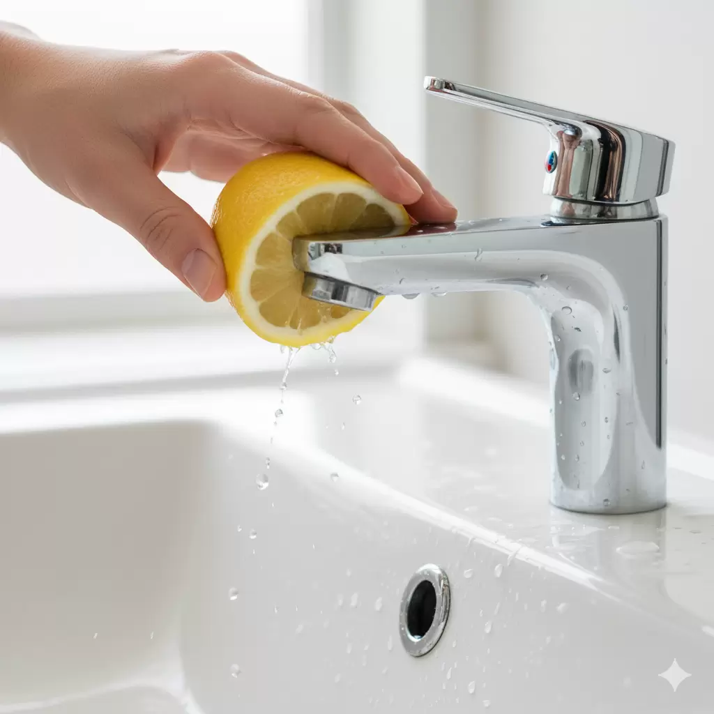 Как быстро вернуть блеск сантехники с простым трюком