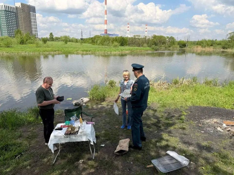Профилактические рейды по пожарной безопасности у водоемов прошли в Мытищах