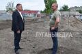 Масштабные работы по благоустройству общественной территории начались на улице Чехова в районе Ровеньковской школы № 6 им. полковника О. В. Анащенко