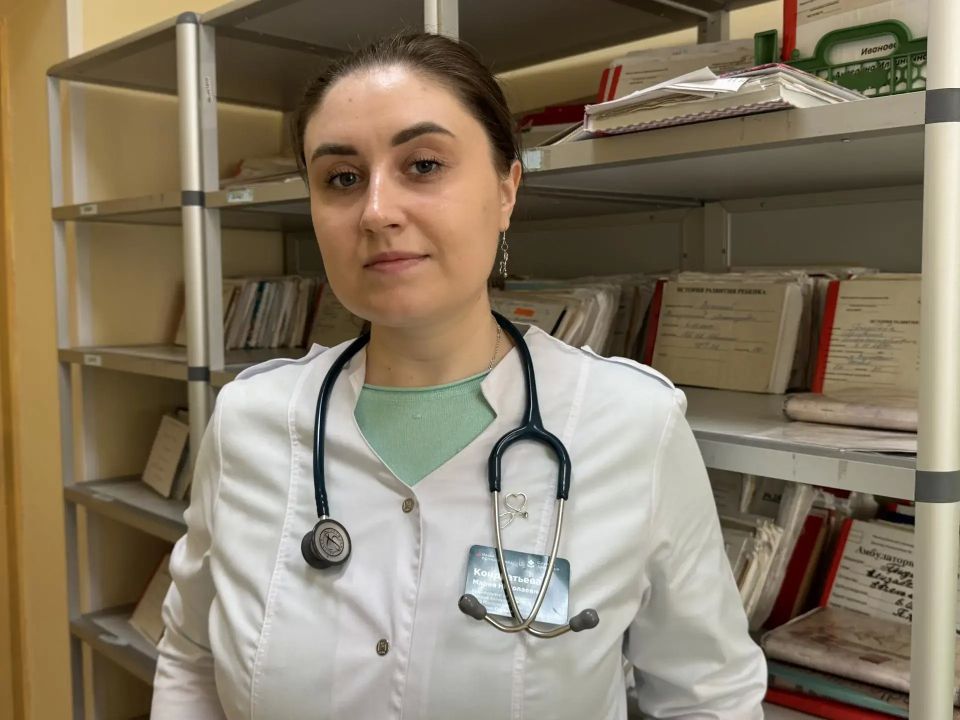 В Сергиевом Посаде к работе приступила новый педиатр Мария Кондратьева