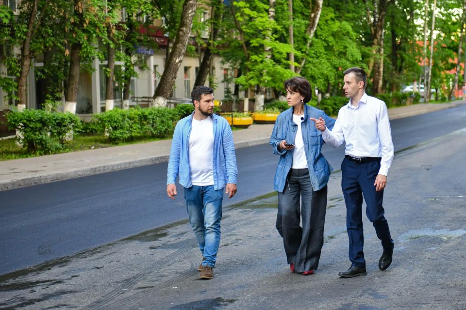 Старые Химки преображаются: одновременно ремонтируем четыре дороги