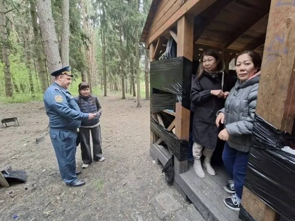 В Подольске проходят межведомственные рейды по профилактике лесных пожаров