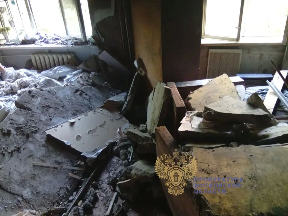 Прокуратура проводит проверку в связи с произошедшим взрывом газа в многоквартирном жилом доме в г. Лобня