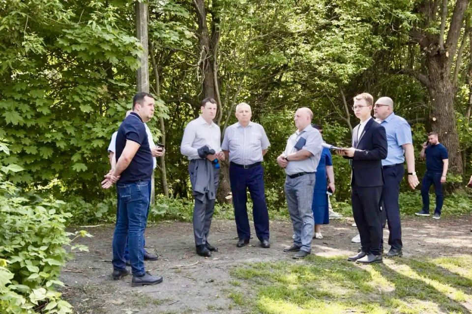 Рабочий день начал с объезда Старой Купавны Рабочий день начал с объезда Старой Купавны