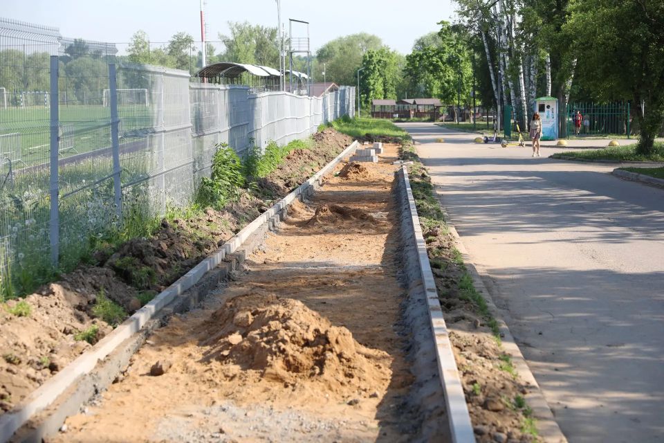 В Долгопрудном станет удобнее идти до парка «Мысово»