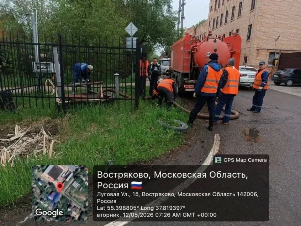 В микрорайоне Востряково провели профилактическое обслуживание канализационных насосных станций после зимы В микрорайоне Востряково провели профилактическое обслуживание канализационных насосных станций после зимы