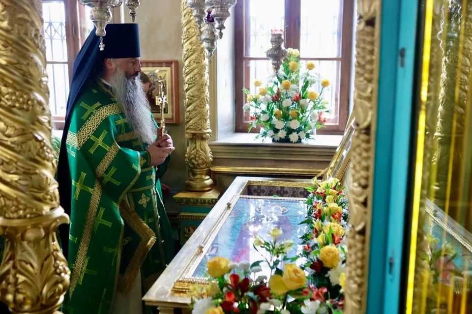 Михаил Собакин: Сегодня Вознесенская Давидова пустынь отмечает важную дату — день обретения мощей преподобного Давида, основателя и первого настоятеля этой древней обители Михаил Собакин: Сегодня Вознесенская Давидова пустынь отмечает важную дату — день обретения мощей преподобного Давида, основателя и первого настоятеля этой древней обители