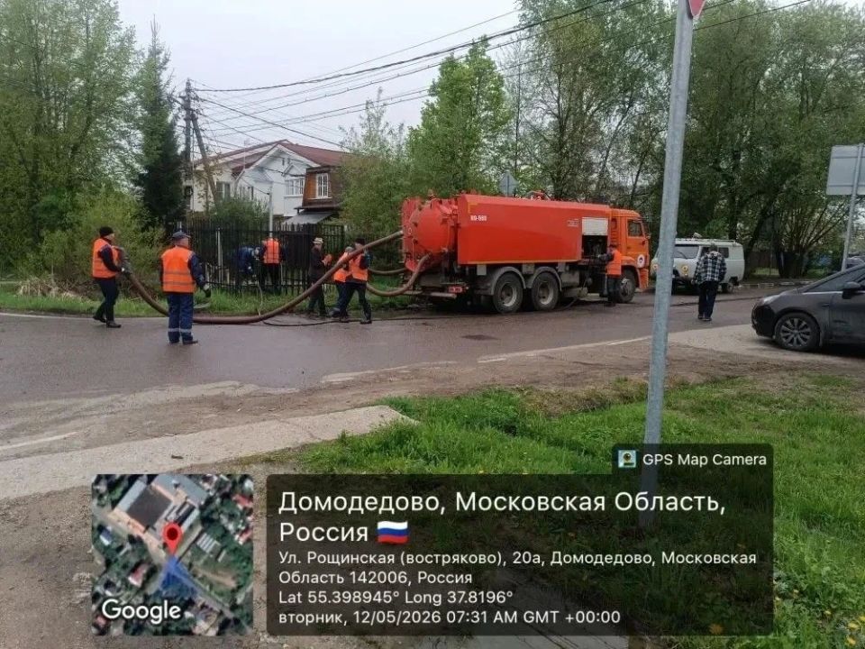 В микрорайоне Востряково провели профилактическое обслуживание канализационных насосных станций после зимы В микрорайоне Востряково провели профилактическое обслуживание канализационных насосных станций после зимы