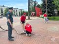 В Балашихе прошли соревнования дружин юных пожарных